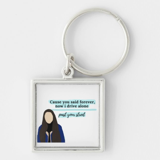 driver license  by olivia rodrigo keychain (Front)