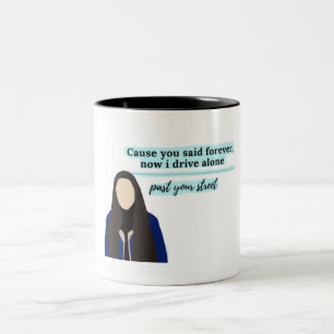 driver license  by olivia rodrigo mug