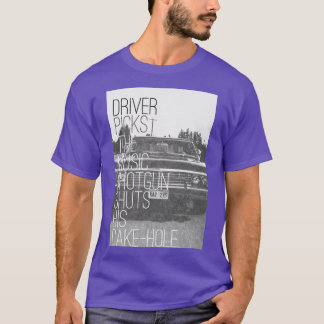 Driver picks the music girl T-Shirt