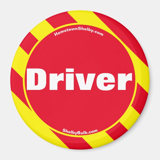 Driver Red/Yellow Magnet (Front)