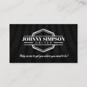Driver Taxi Business Cards