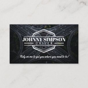 Driver Taxi Business Cards