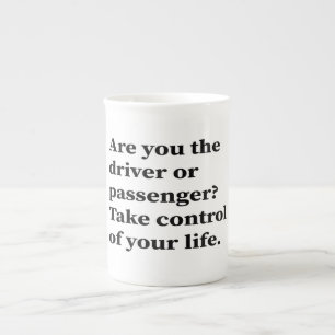 Driver vs Passenger? Bone China Mug