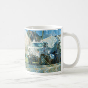 Drivers Cement Truck Designer COFFEE MUGS