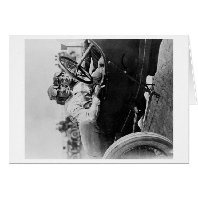 Drivers in a Mercer for the Astor Cup Photograph (Front Horizontal)