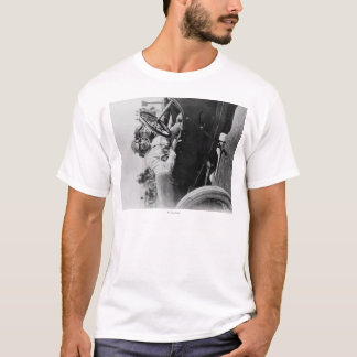 Drivers in a Mercer for the Astor Cup Photograph T-Shirt