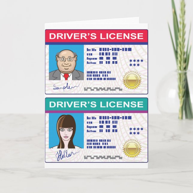 Driver's License Card (Front)