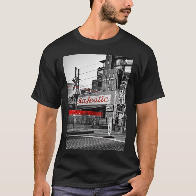 Driving Down Dickson By The Majestic Lounge Select T-Shirt (Front)