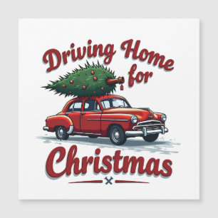 Driving Home For Christmas Truck Xmas Tree