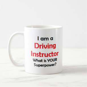 driving instructor coffee mug