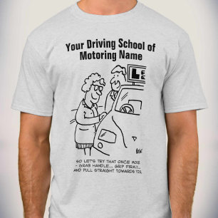 Driving Instructor Driving School Learn to Drive T-Shirt