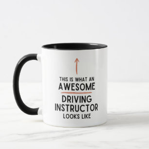 Driving Instructor New Driver Driving School Mug
