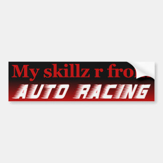 Driving Lessons Bumpersticker Bumper Sticker
