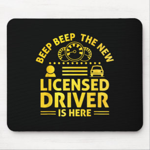 Driving License Ped New Driver Permit Driving Scho Mouse Mat