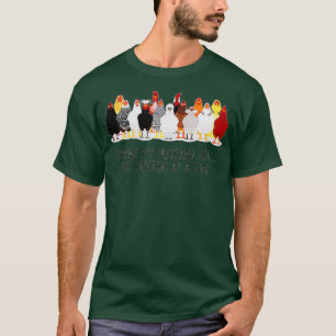 Driving My Husband Crazy One Chicken At A Time Hus T-Shirt