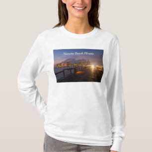 Driving On Navarre Beach Pier Long Sleeve Tshirt