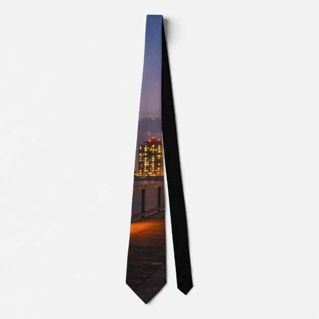 Driving On Navarre Beach Pier Tie (Front)