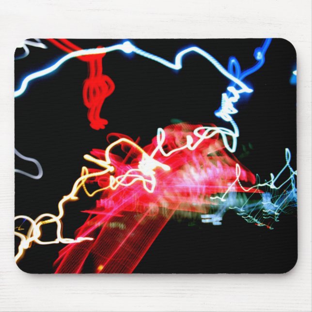 Driving Past Ice Cream Shop Mouse Mat (Front)