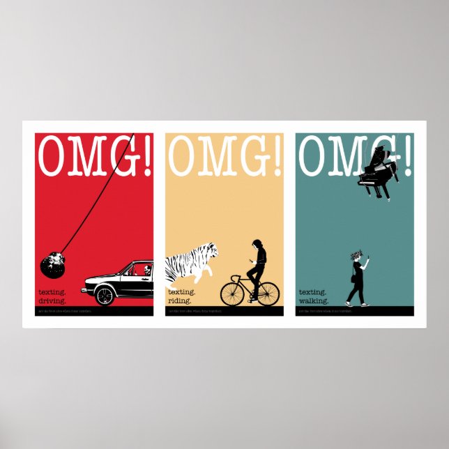 driving. riding. walking. 3 poster (Front)