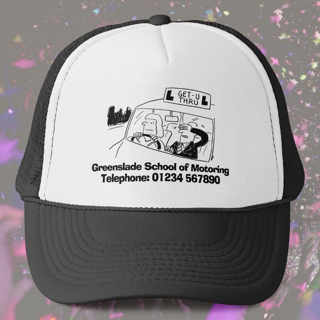 Driving School. Driving Instructor. Trucker Hat (Creator Uploaded)