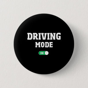 Driving School Test - Funny Driver's License Drivi 6 Cm Round Badge
