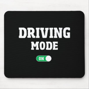 Driving School Test - Funny Driver's License Drivi Mouse Mat