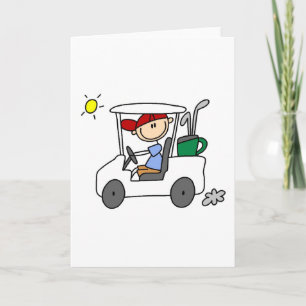 Driving The Golf Cart Card