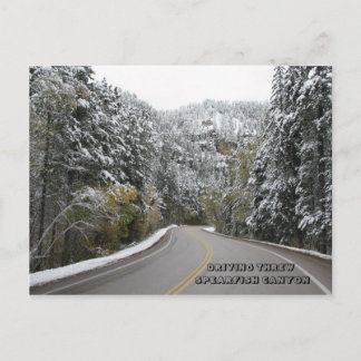DRIVING THREW SPEARFISH CANYON - Customised Postcard