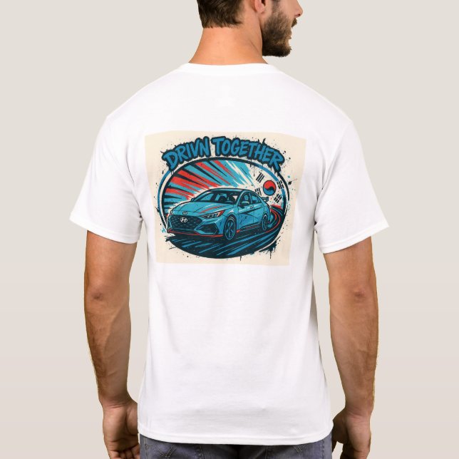 Driv'N Together - Graffiti Style (Two Sides) T-Shirt (Back)