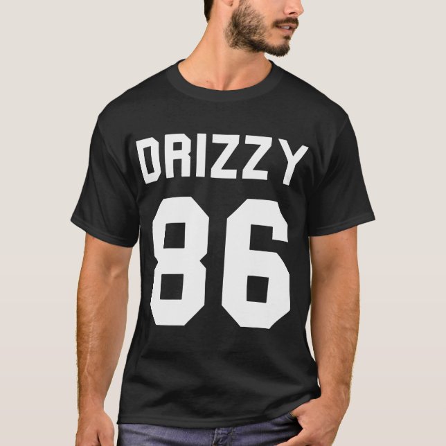 Drizzy Drake printing front of cotton unisex Drake T-Shirt (Front)