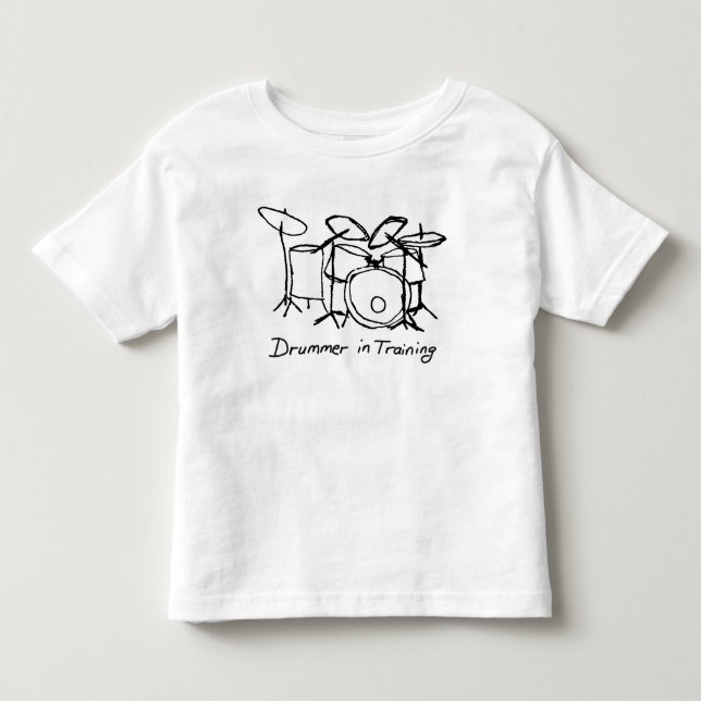 Drmmer in Training Toddler T-Shirt (Front)