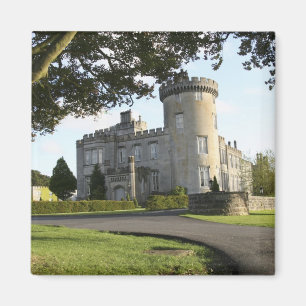 Dromoland Castle side entrance with no people Magnet