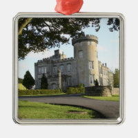 Dromoland Castle side entrance with no people