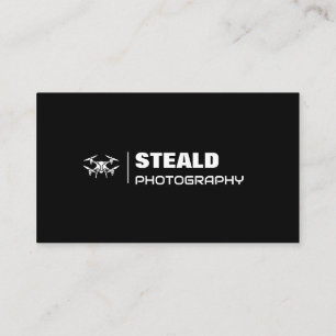 Drone Business Cards Black Colour