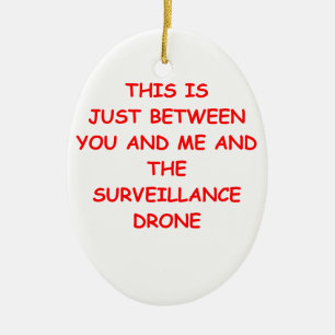 drone ceramic tree decoration