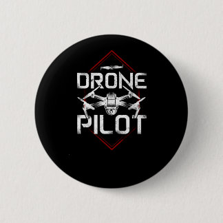 Drone Drone Pilot 6 Cm Round Badge