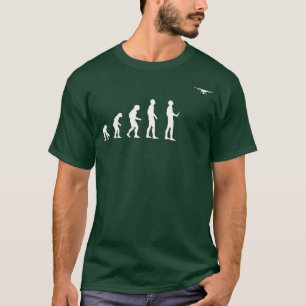 Drone Evolution Drone Gift Pilot Flying  T-Shirt