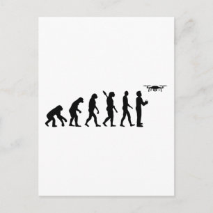 Drone Evolution Postcard