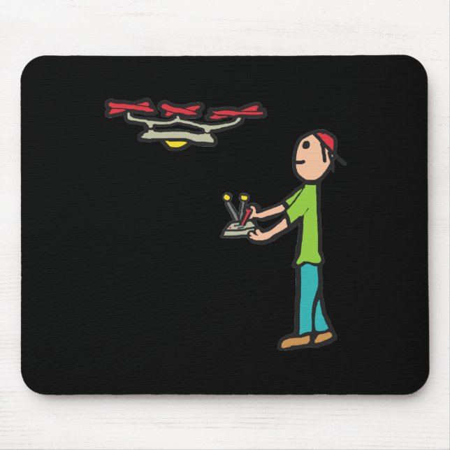 Drone Flying Mouse Mat (Front)