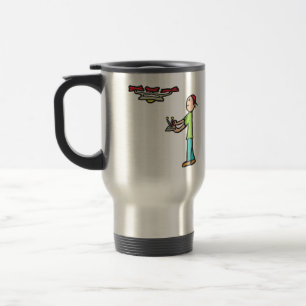 Drone Flying Travel Mug