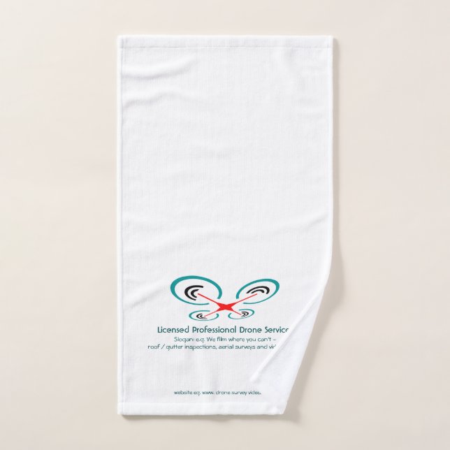 Drone Inspection and Video Service, Pilot Operator Hand Towel (Hand Towel)
