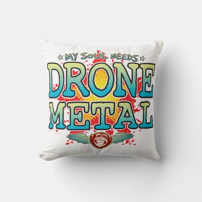 Drone Metal Soul Cushion (Front)