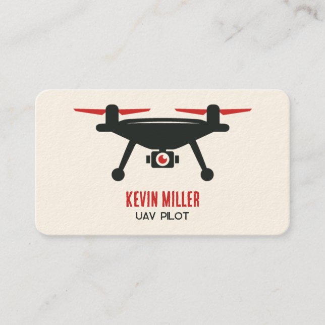 Drone Operator Business Card (Front)