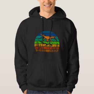 Drone Operator Clothing Retro Drone Pilot Hoodie