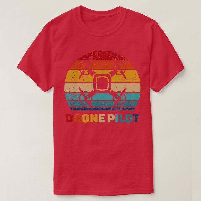 Drone Pilot 4 T-Shirt (Design Front)