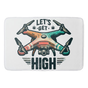 Drone Pilot Bath Mat