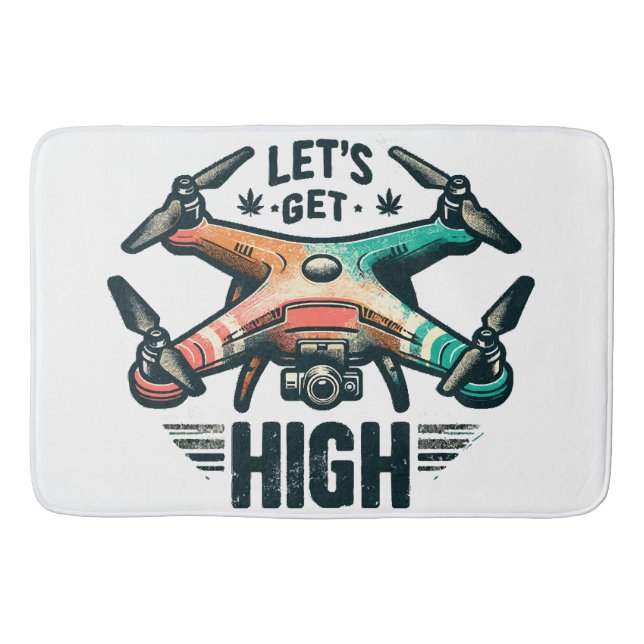 Drone Pilot Bath Mat (Front)