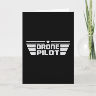 Drone Pilot Camera Quadcopter FPV Drones Gift Idea Card