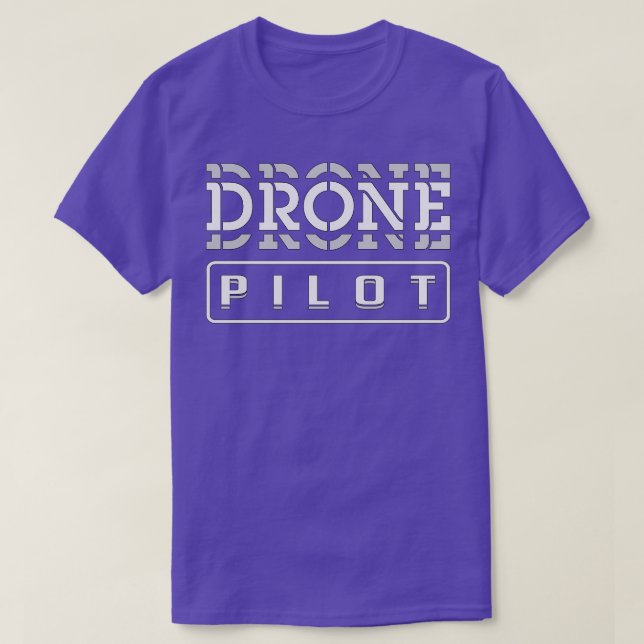 Drone Pilot Drones Uav  T-Shirt (Design Front)