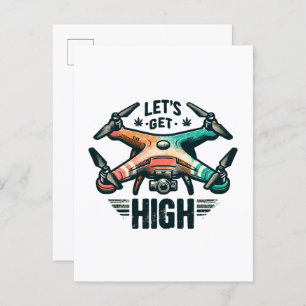 Drone Pilot Invitation Postcard